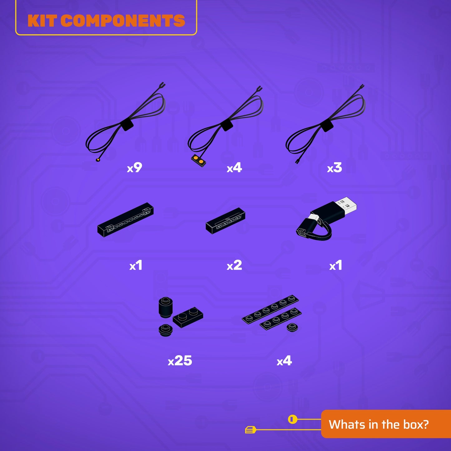 Light Kit for LEGO® Fountain Garden #10359