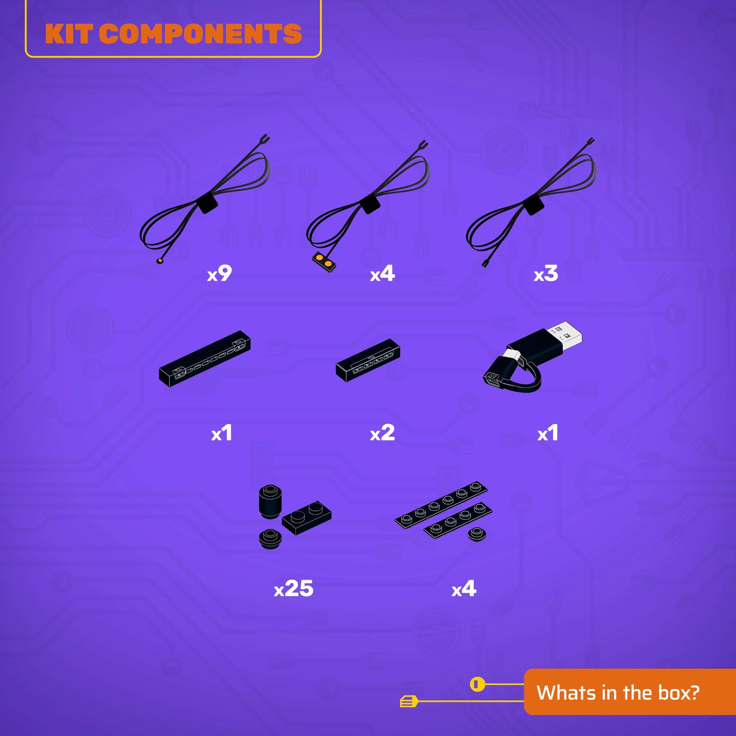 Light Kit for LEGO® Fountain Garden #10359