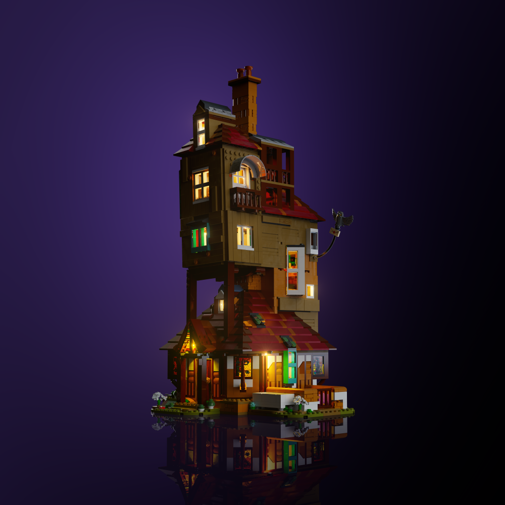 Burrow lego harry potter sale