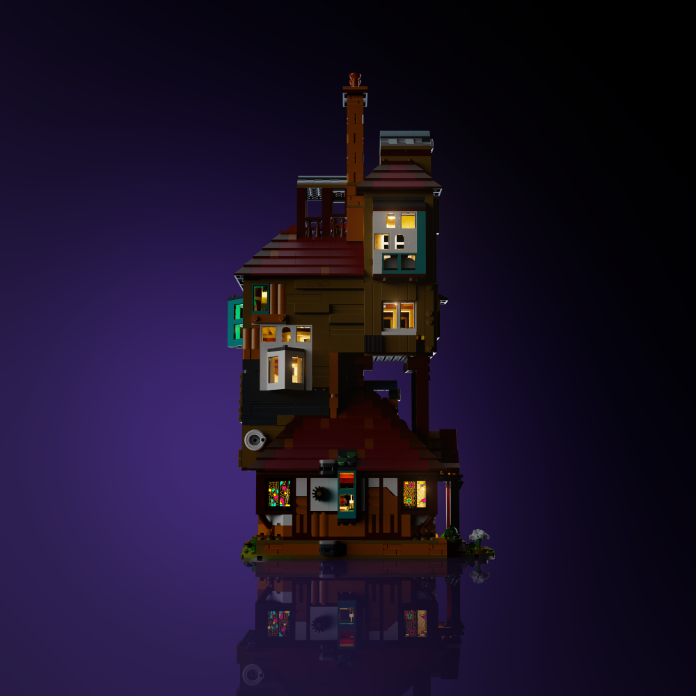 Lego burrow harry potter hotsell