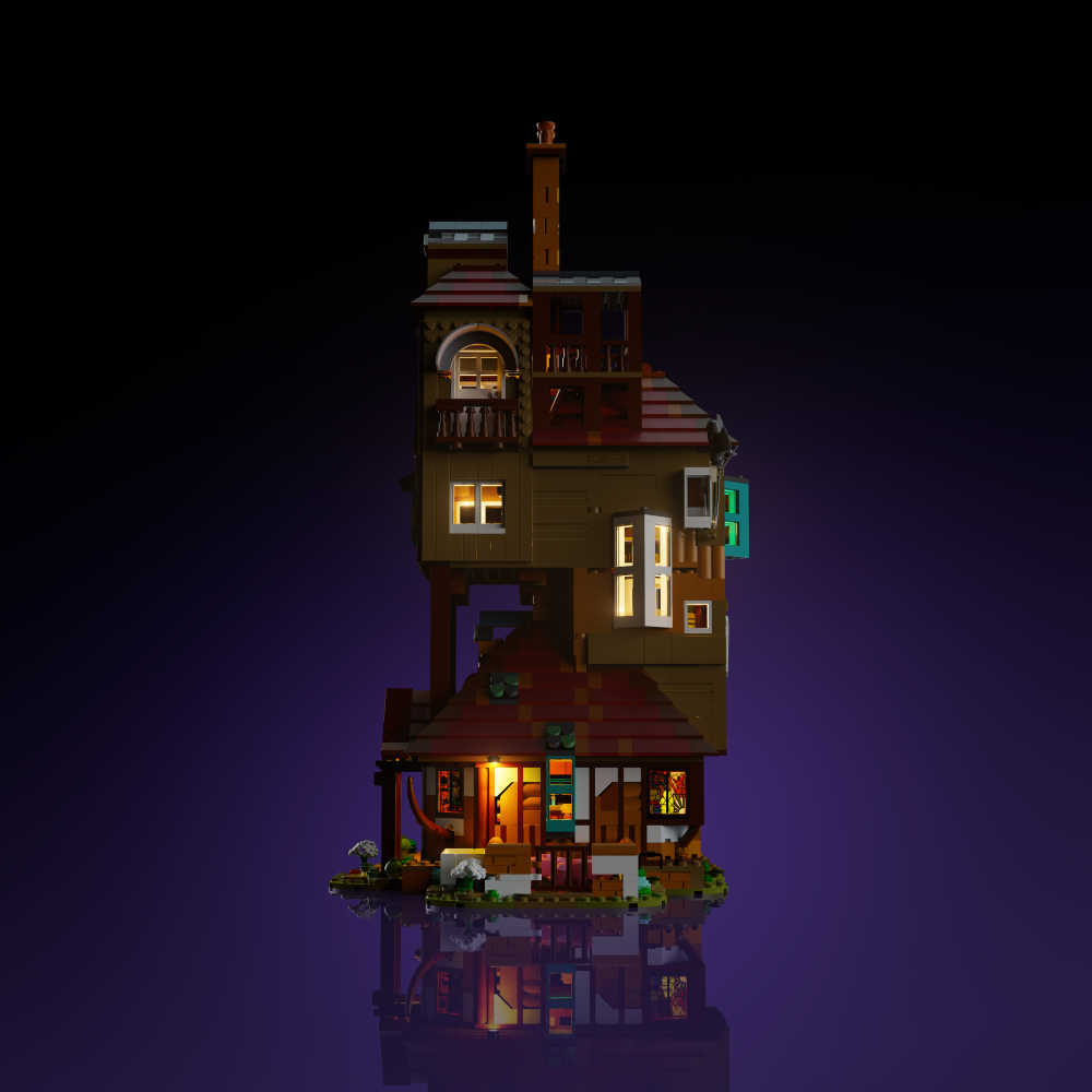 LMB 2.0 Light Kit for LEGO Harry Potter The Burrow Collectors' Editi