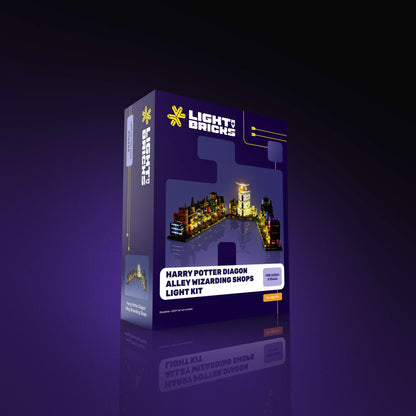 Light Kit for LEGO® Harry Potter Diagon Alley Wizarding Shops #76444