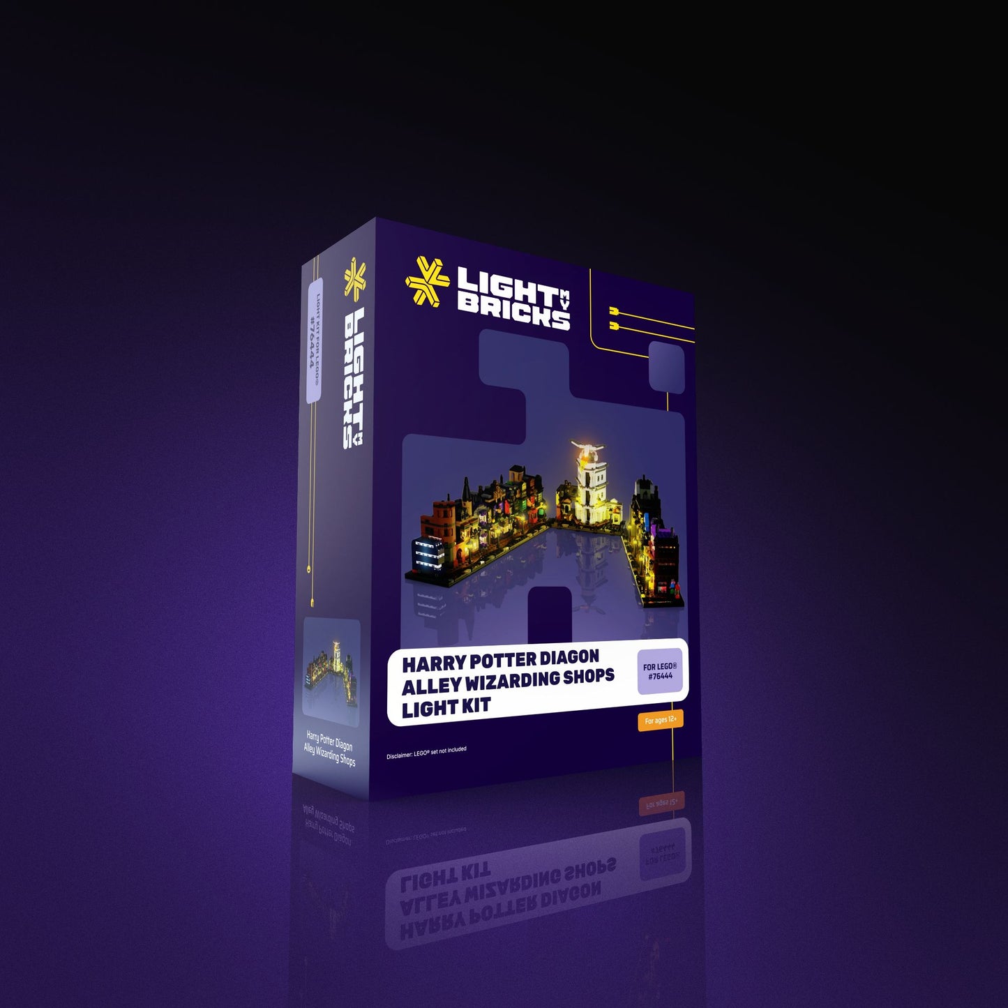 Light Kit for LEGO® Harry Potter Diagon Alley Wizarding Shops #76444