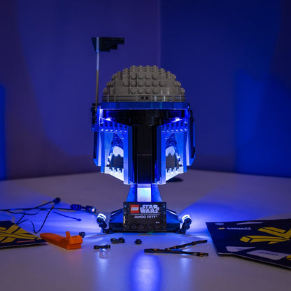 LEGO® Jango Fett™ Helmet #75408 DIY Light Bundle