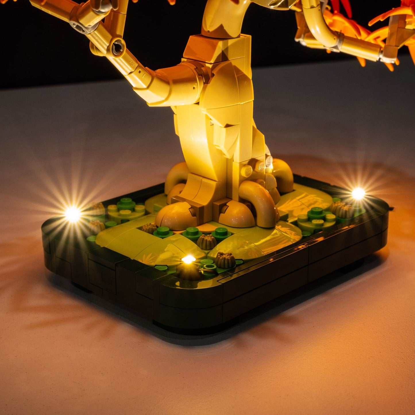 LEGO® Japanese Red Maple Bonsai Tree #10348 DIY Light Bundle