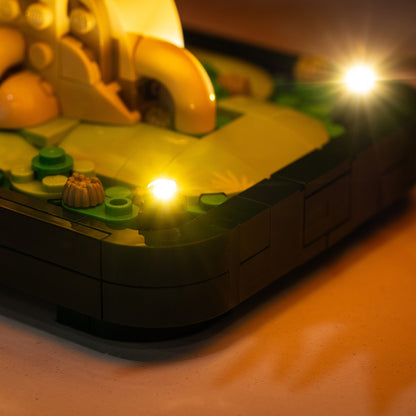 LEGO® Japanese Red Maple Bonsai Tree #10348 DIY Light Bundle