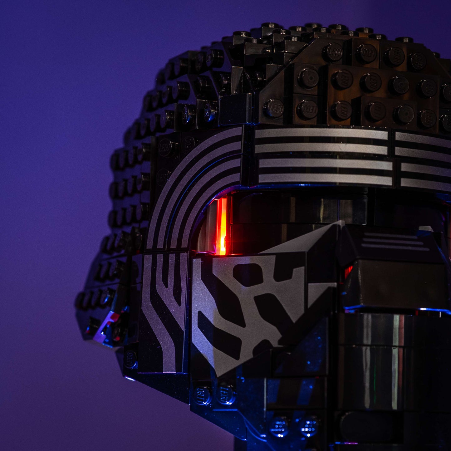 LEGO® Kylo Ren Helmet #75415 DIY Light Bundle