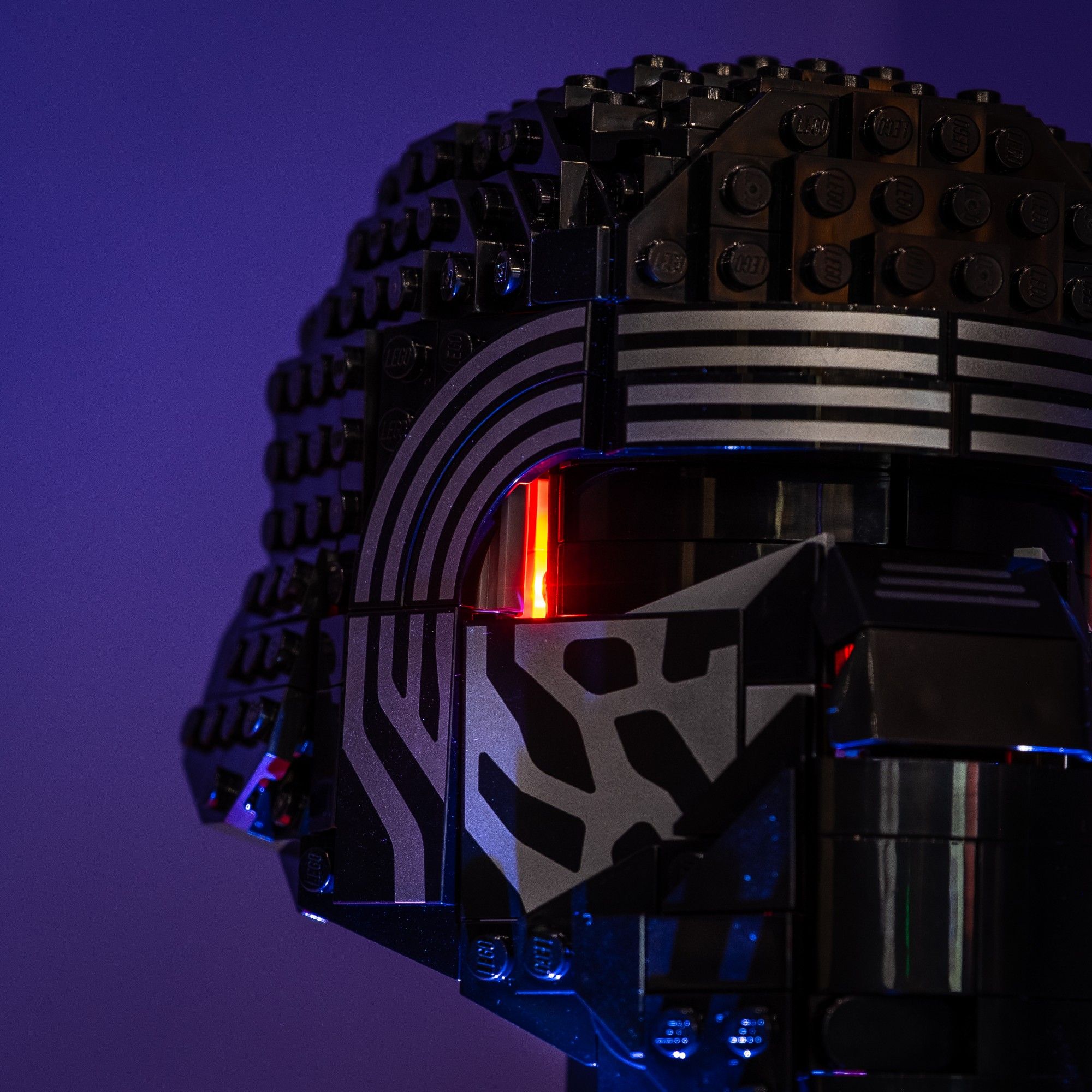 LEGO® Kylo Ren Helmet #75415 DIY Light Bundle – Light My Bricks UK