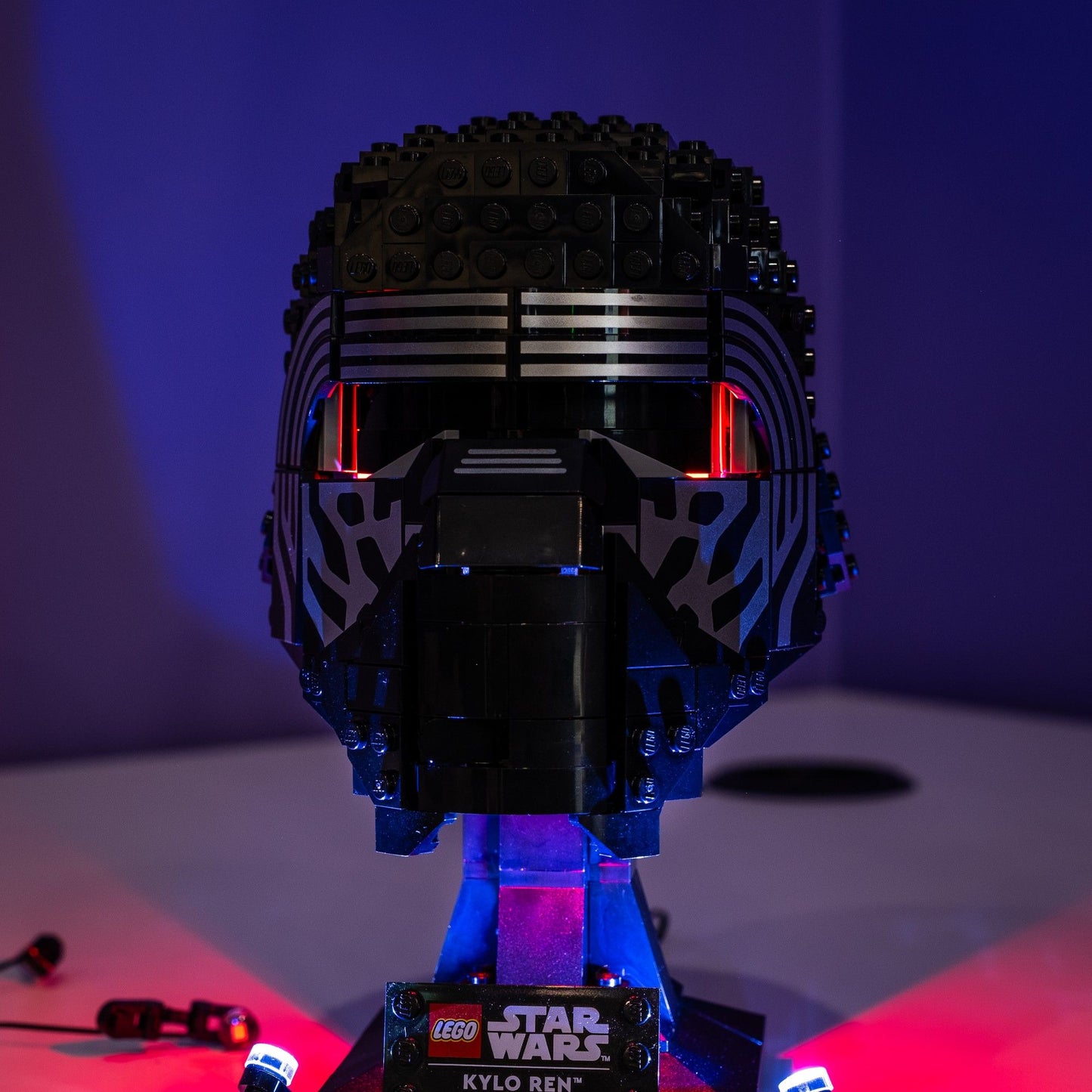 LEGO® Kylo Ren Helmet #75415 DIY Light Bundle