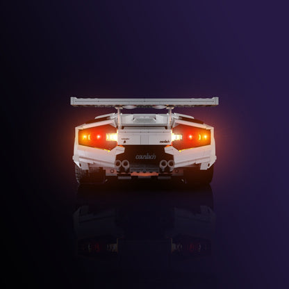 Light Kit for LEGO® Lamborghini Countach 5000 Quattrovalvole #10337