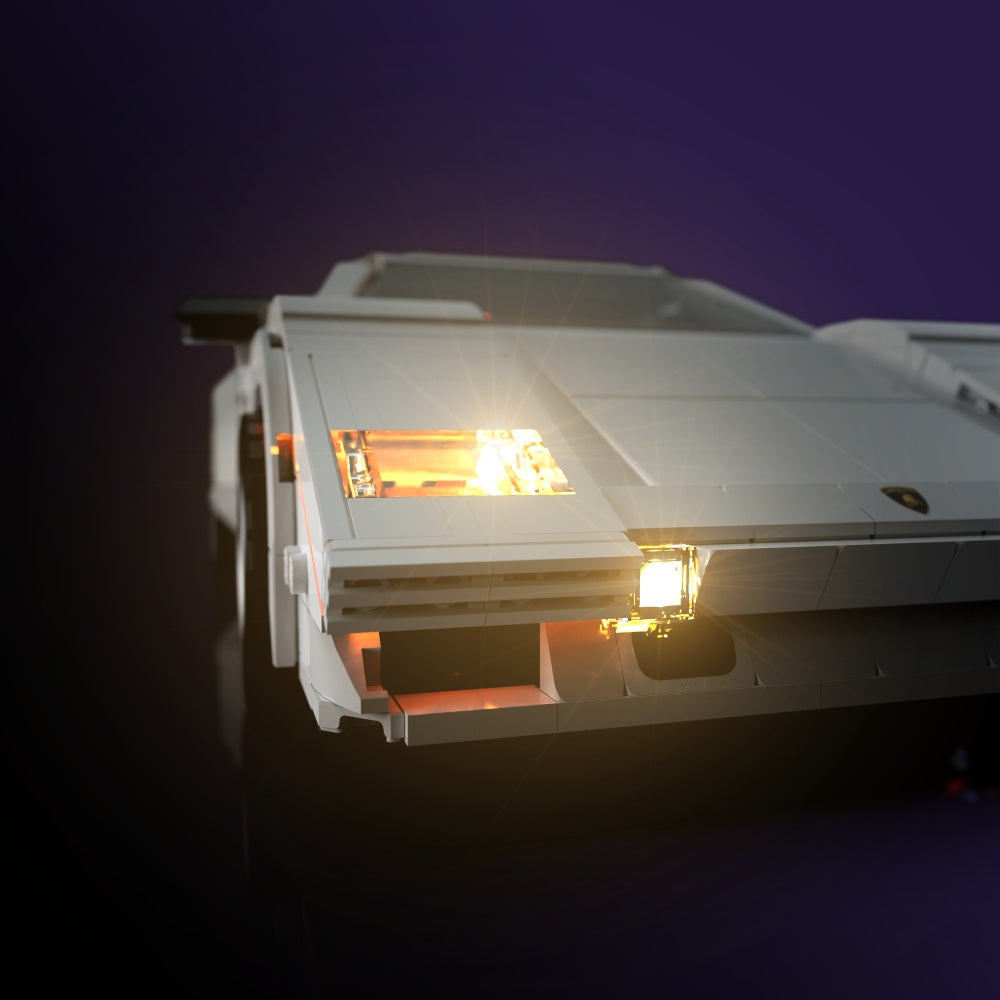 Light Kit for LEGO® Lamborghini Countach 5000 Quattrovalvole #10337