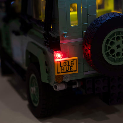 LEGO® Land Rover Classic Defender 90 #10317 DIY Light Bundle