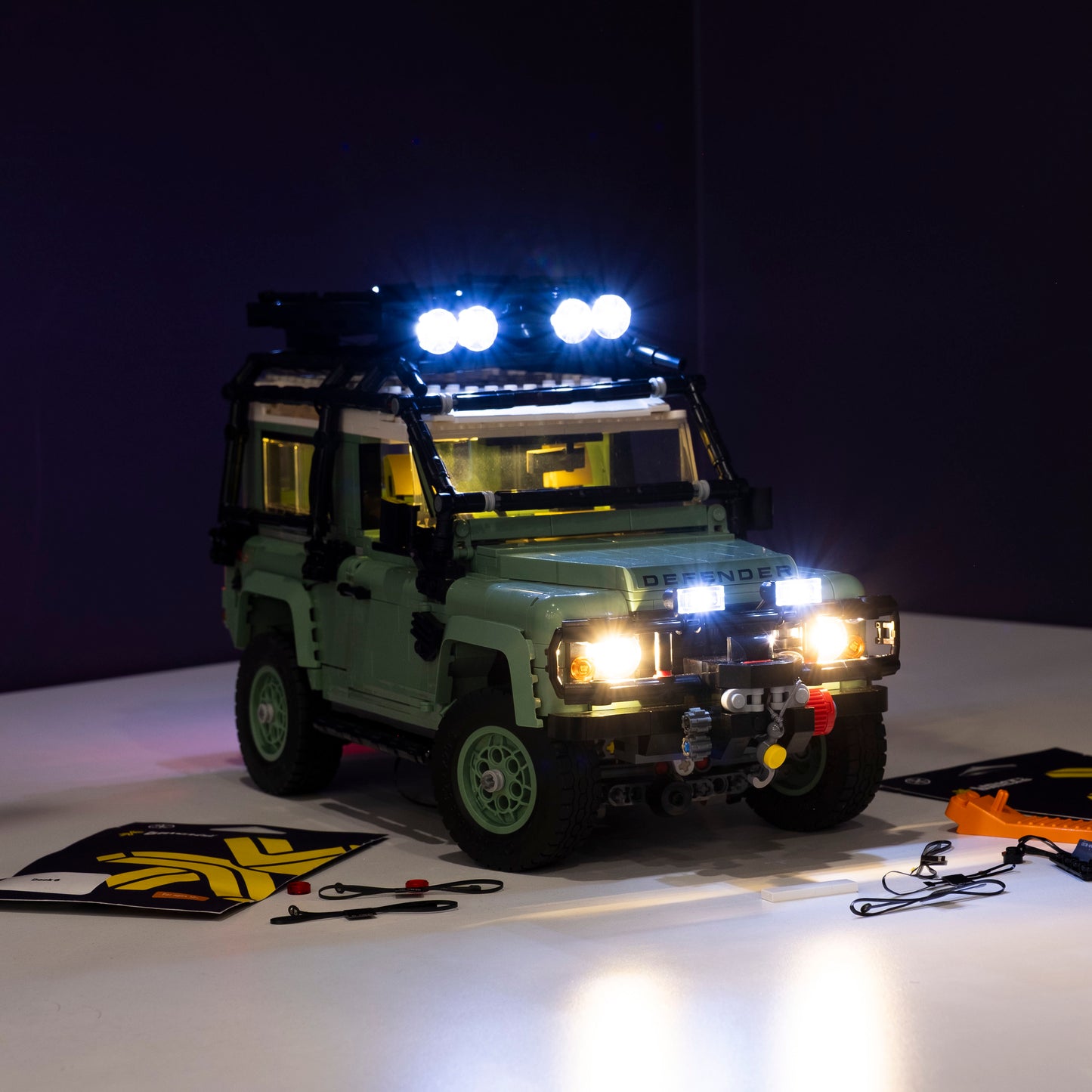 LEGO® Land Rover Classic Defender 90 #10317 DIY Light Bundle