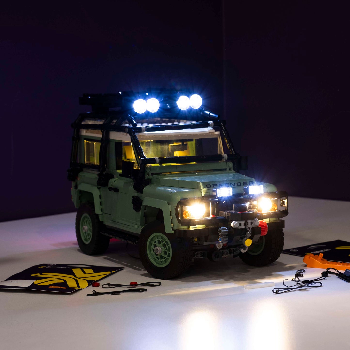 LEGO® Land Rover Classic Defender 90 #10317 DIY Light Bundle