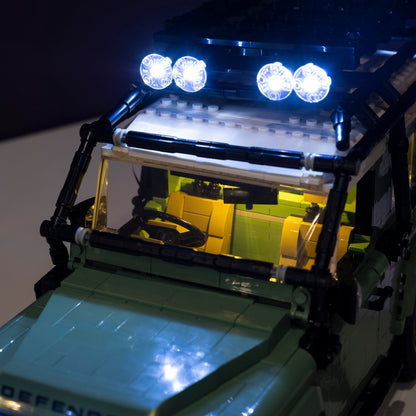 LEGO® Land Rover Classic Defender 90 #10317 DIY Light Bundle