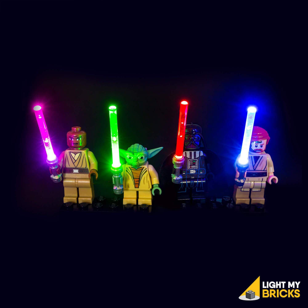 LED LEGO Star Wars Lightsaber Light Blue Light My Bricks