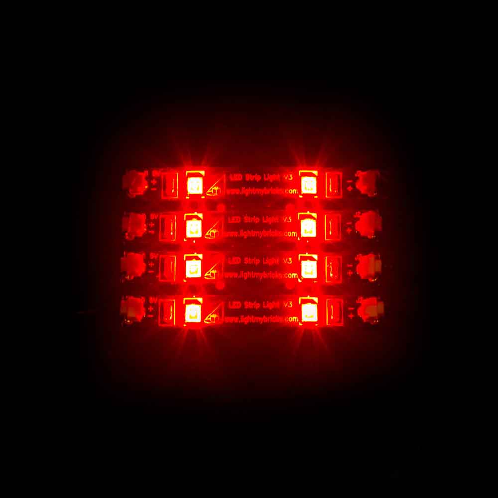LED Strip Lights - Red (4 pack)