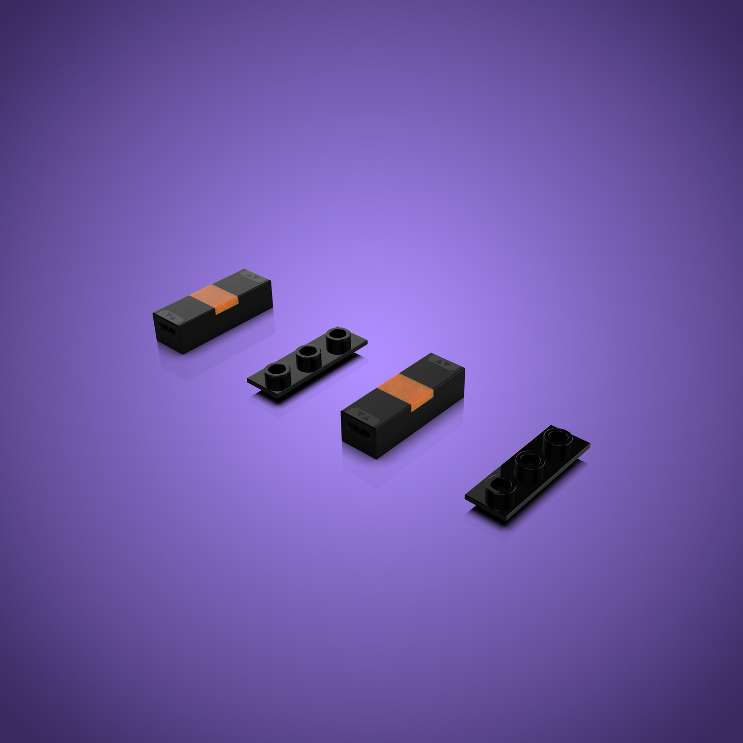 LMB 2.0 Meteor Light Micro - Orange (2 Pack)
