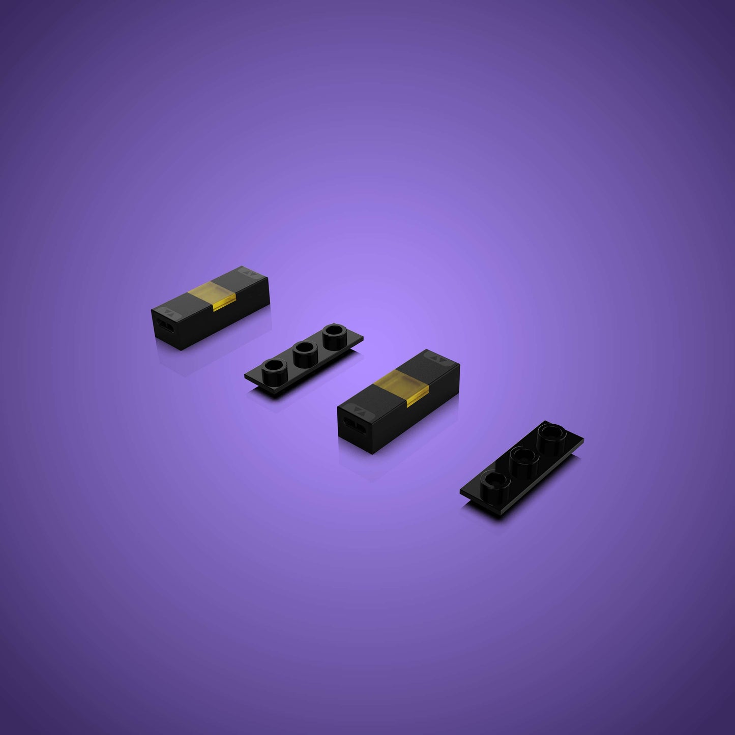 Meteor Light Micro - Yellow (2 Pack)