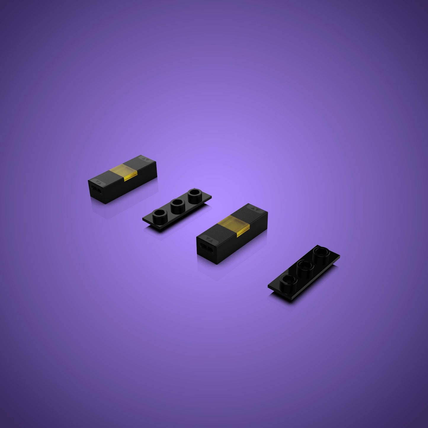 Meteor Light Micro - Yellow (2 Pack)