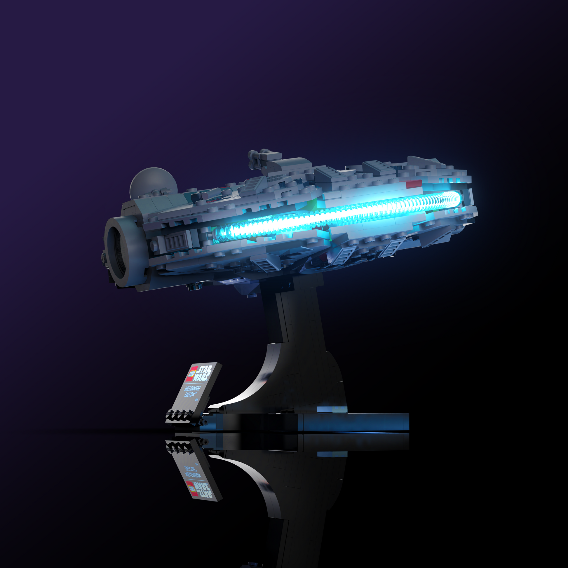 Led Lights Light Kit For Lego Millennium Falcon Astonishing Light