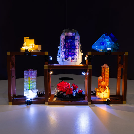 LEGO® Mineral Collection #21362 DIY Light Bundle