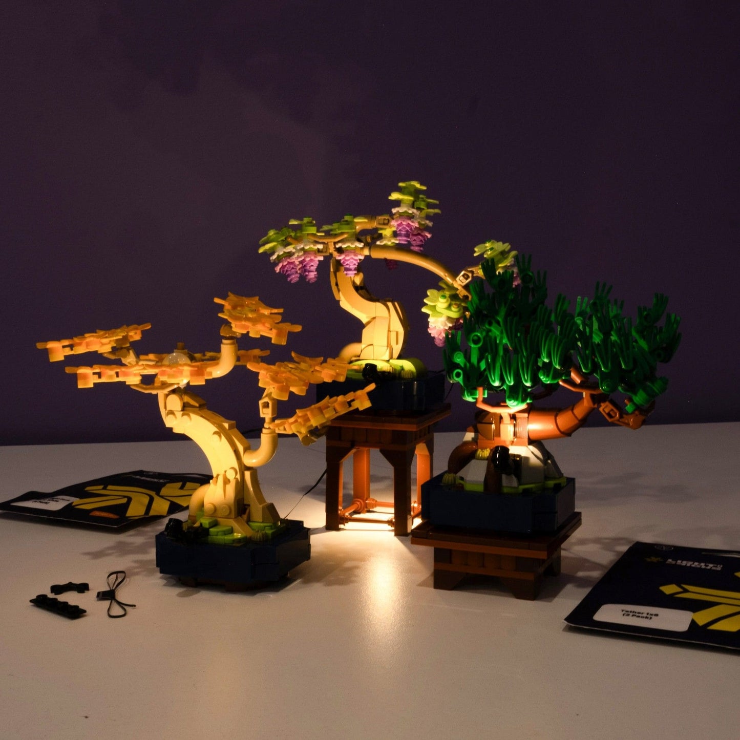 lego bonsai tree uk LEGO® Botanicals Mini Bonsai Trees #10373 DIY Light Bundle – Light My Bricks UK