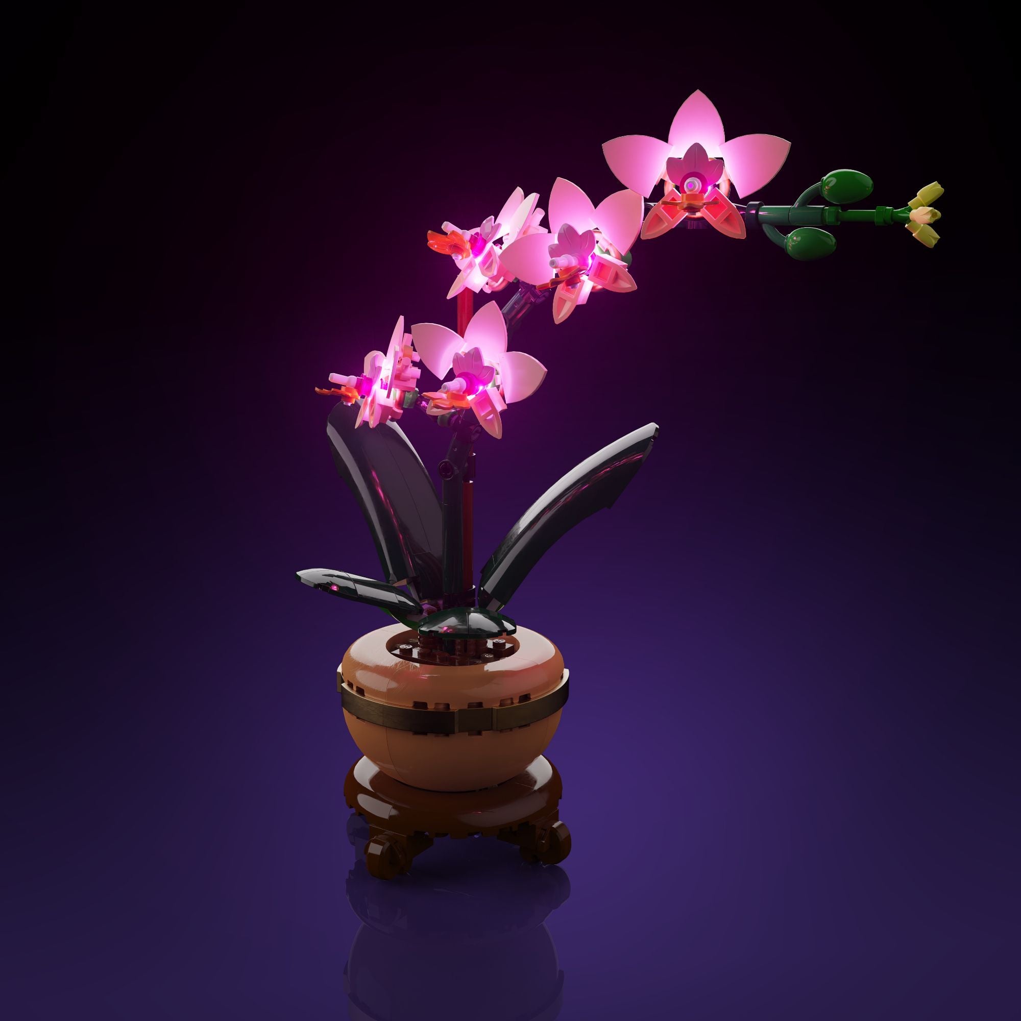 LMB 2.0 Light Kit for LEGO Mini Orchid #10343 | Light My Bricks