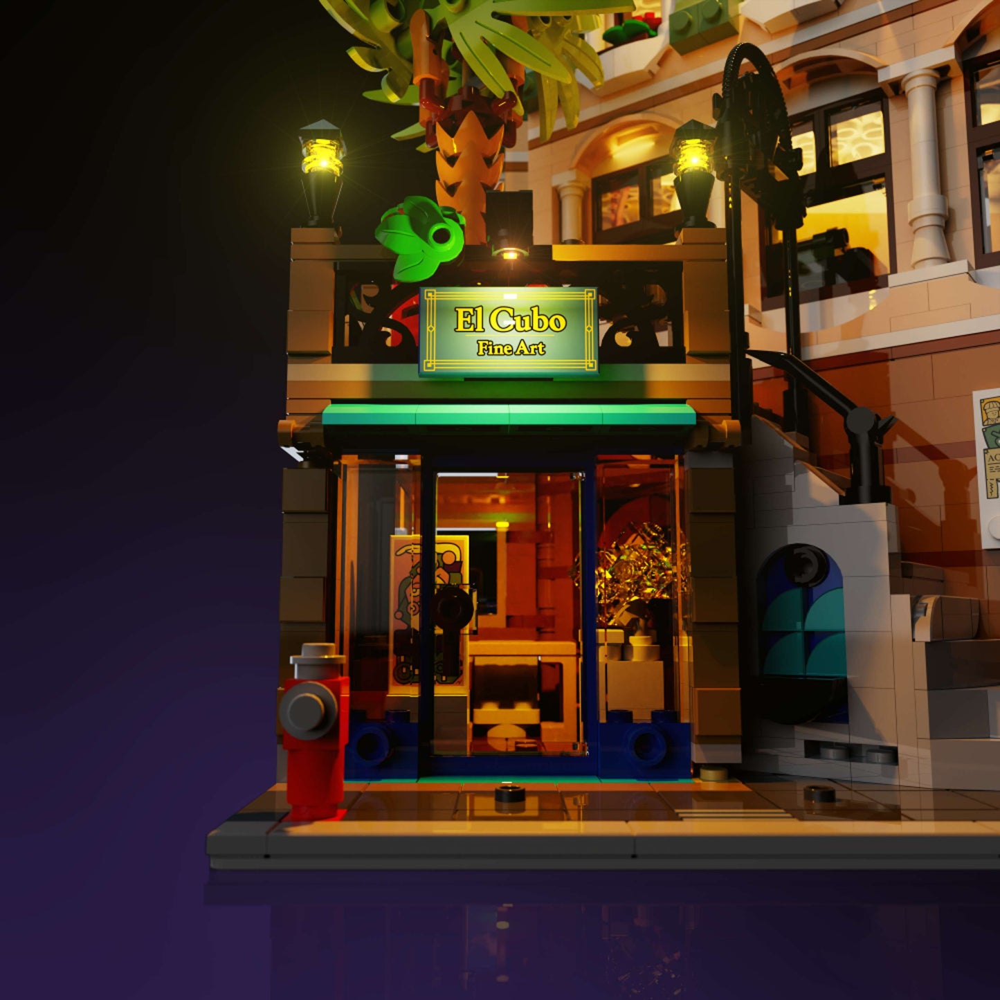 Light Kit for LEGO® Boutique Hotel #10297