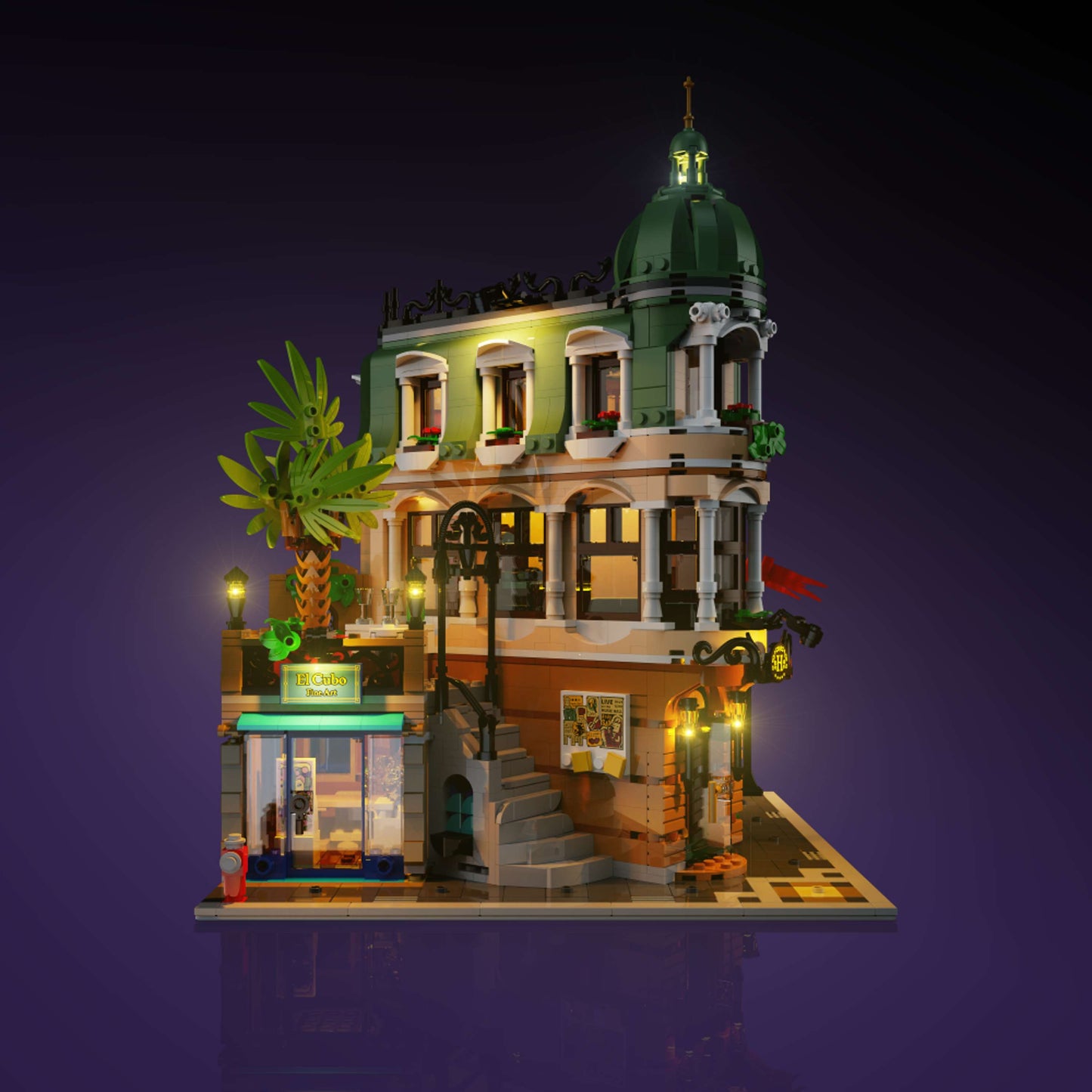 Light Kit for LEGO® Boutique Hotel #10297
