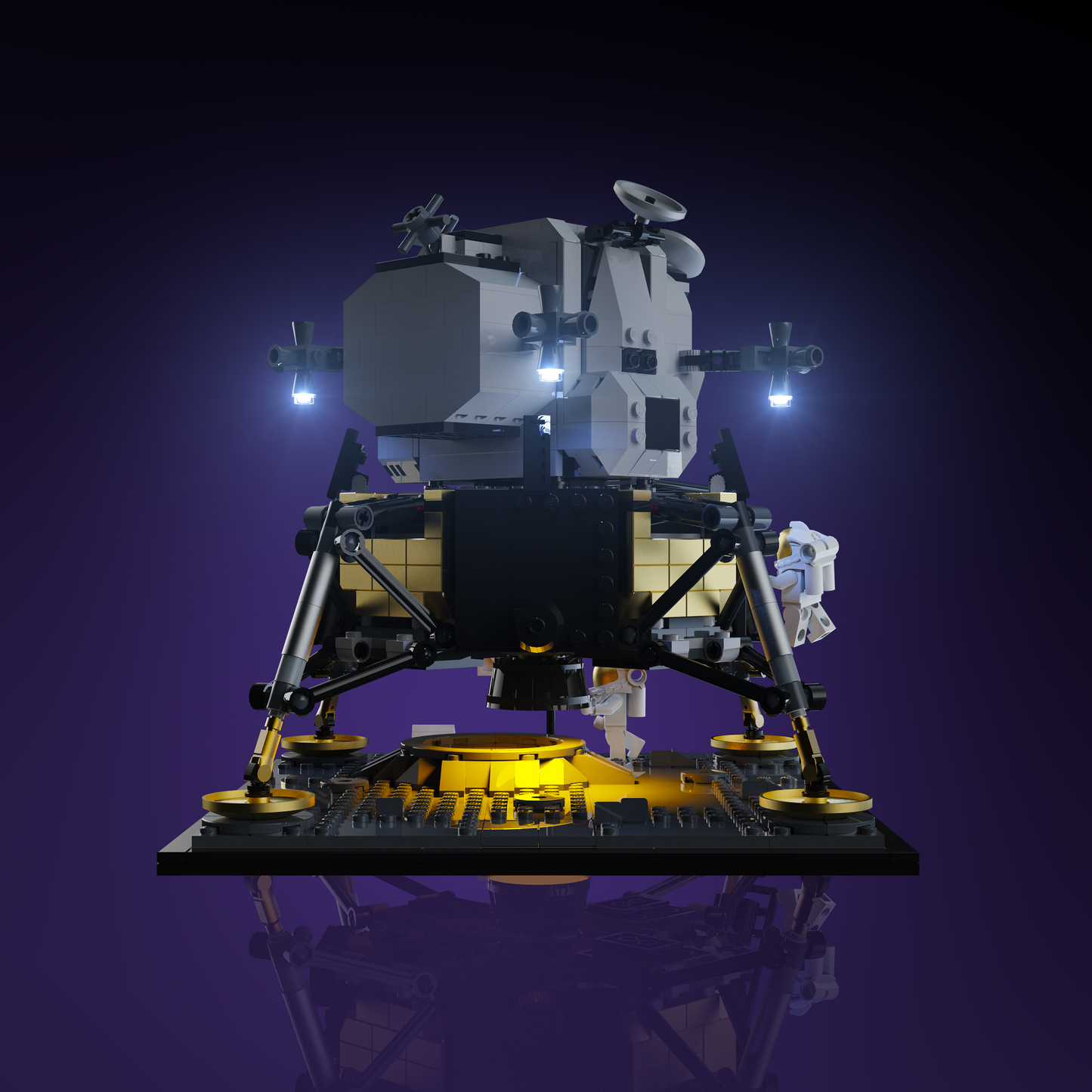 LMB 2.0 Light Kit for LEGO® NASA Apollo 11 Lunar Lander #10266