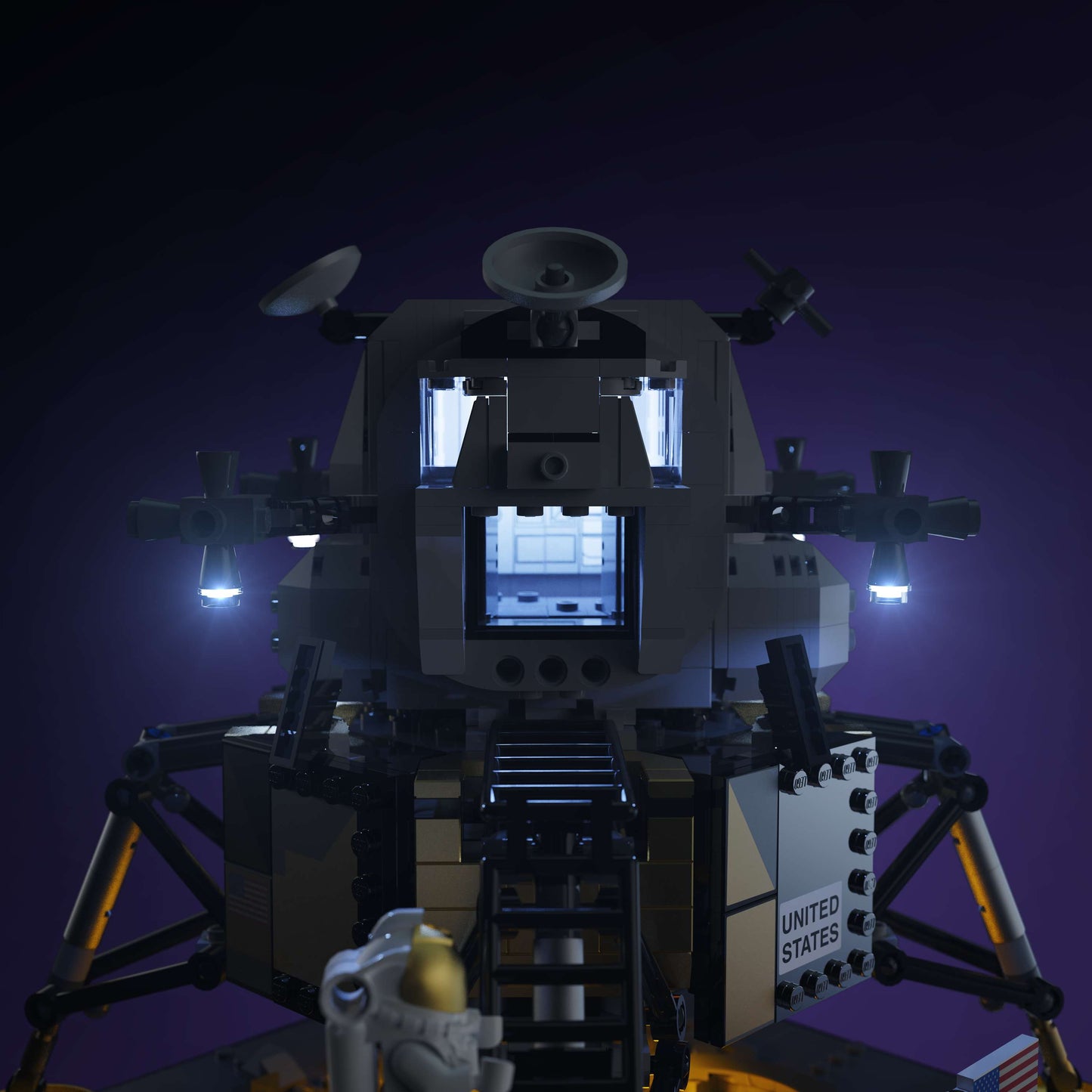Light Kit for LEGO® NASA Apollo 11 Lunar Lander #10266
