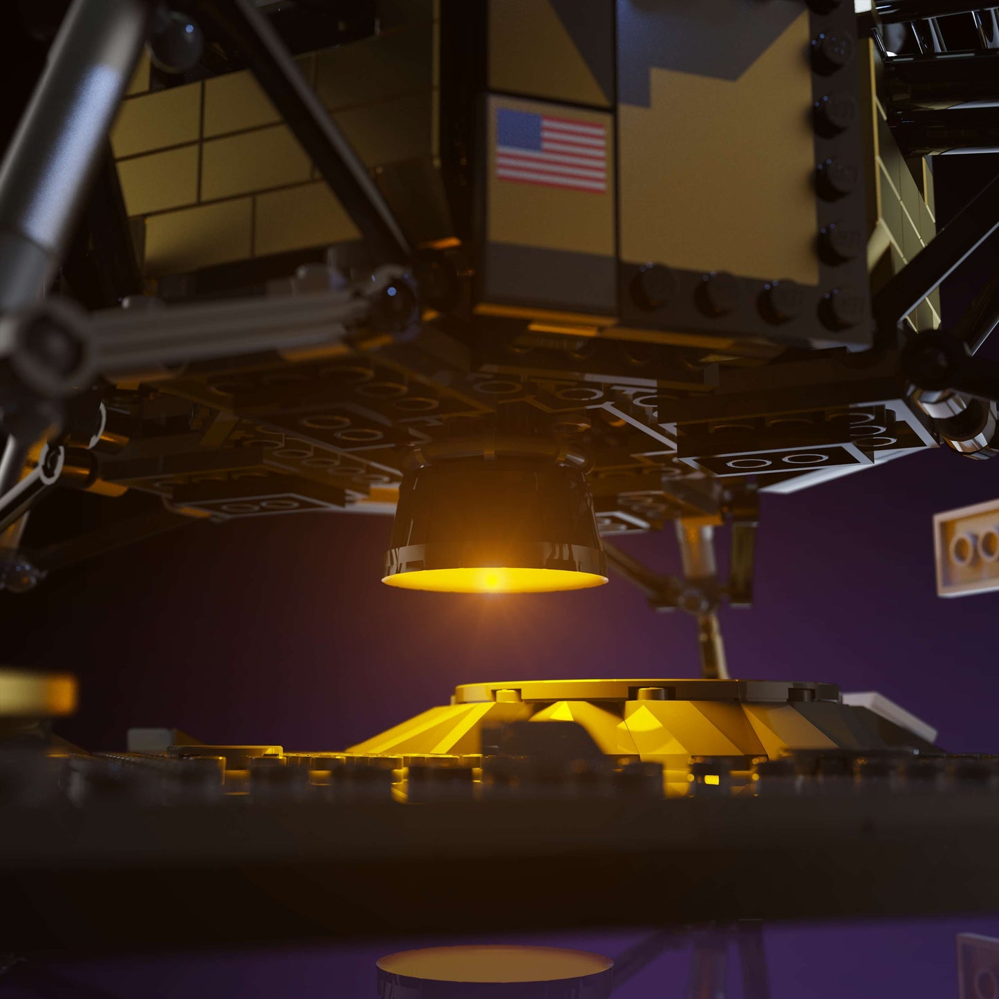 Light Kit for LEGO® NASA Apollo 11 Lunar Lander #10266