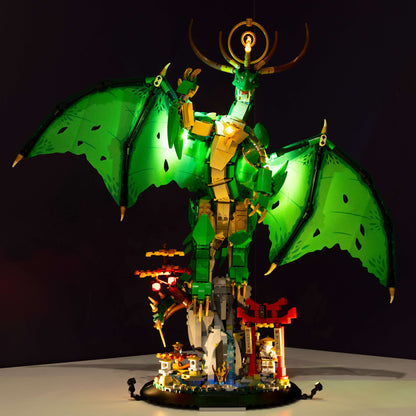 LEGO® NINJAGO The Guardian Dragon #71847 DIY Light Bundle