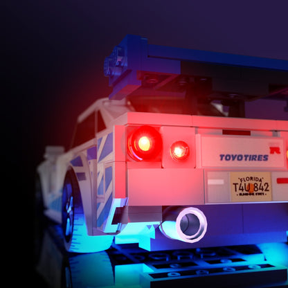 Light Kit for LEGO® Speed Champions 2 Fast 2 Furious Nissan Skyline GT-R (R34) #76917