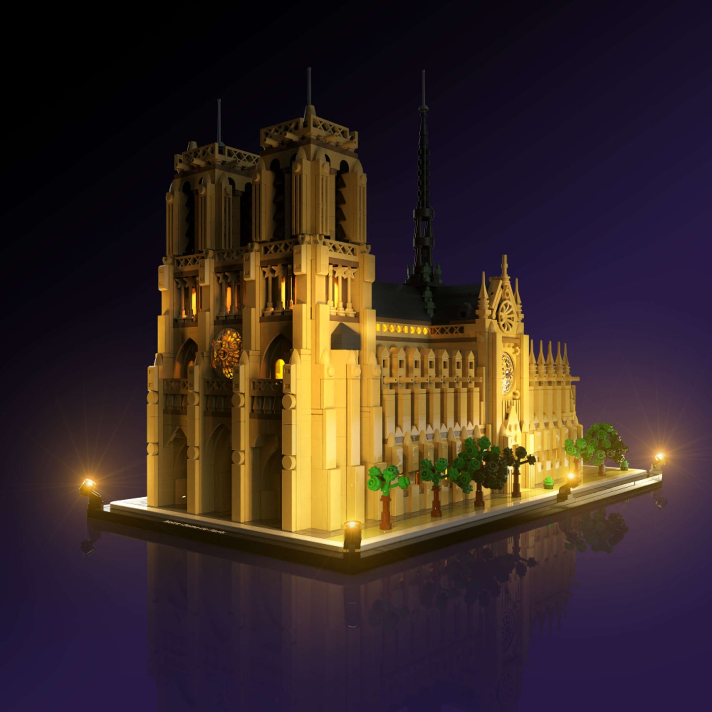 Light Kit for LEGO® Notre-Dame de Paris #21061