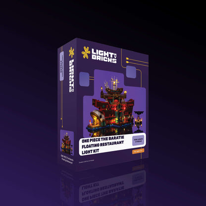 Light Kit for LEGO® ONE PIECE The Baratie Floating Restaurant #75640