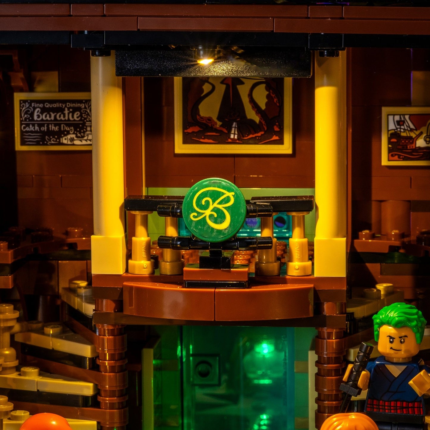 Light Kit for LEGO® ONE PIECE The Baratie Floating Restaurant #75640
