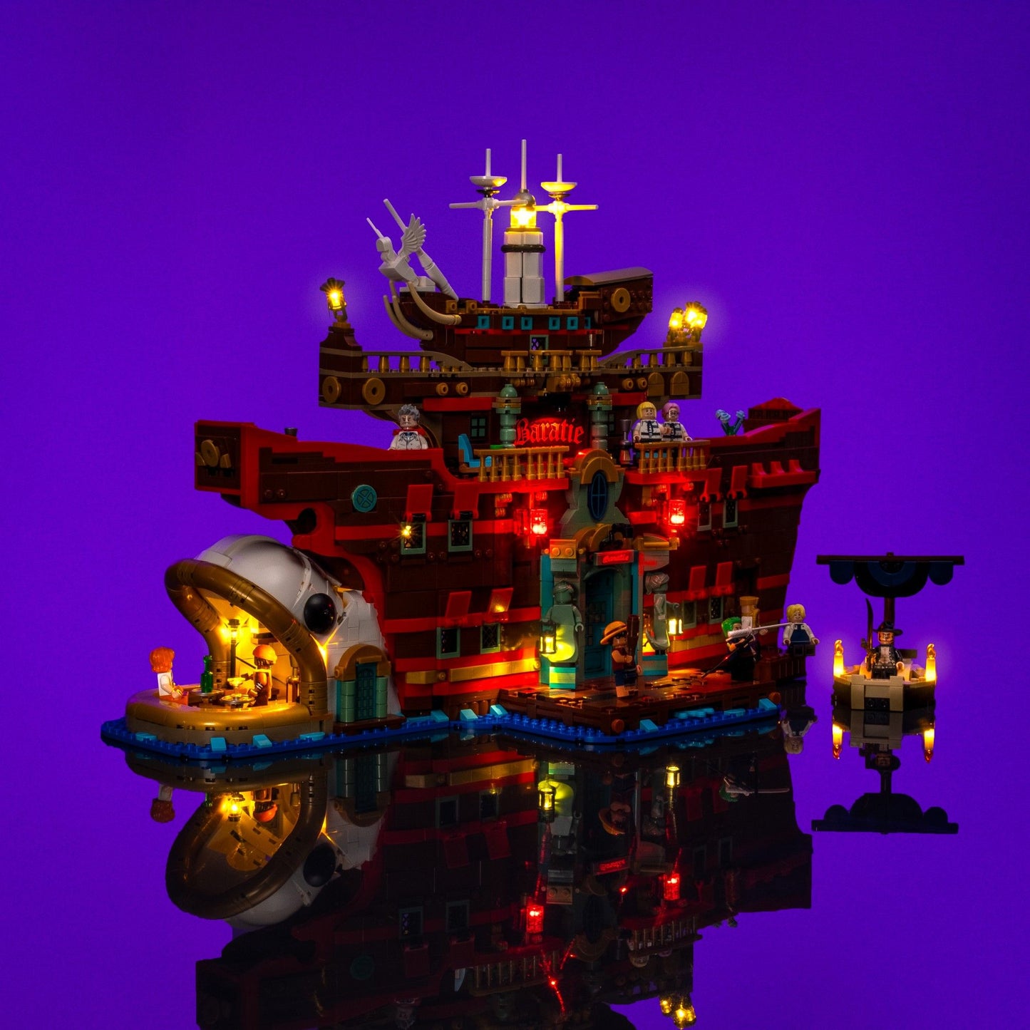 Light Kit for LEGO® ONE PIECE The Baratie Floating Restaurant #75640