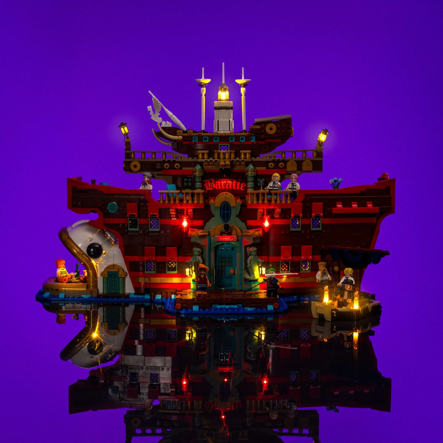 Light Kit for LEGO® ONE PIECE The Baratie Floating Restaurant #75640
