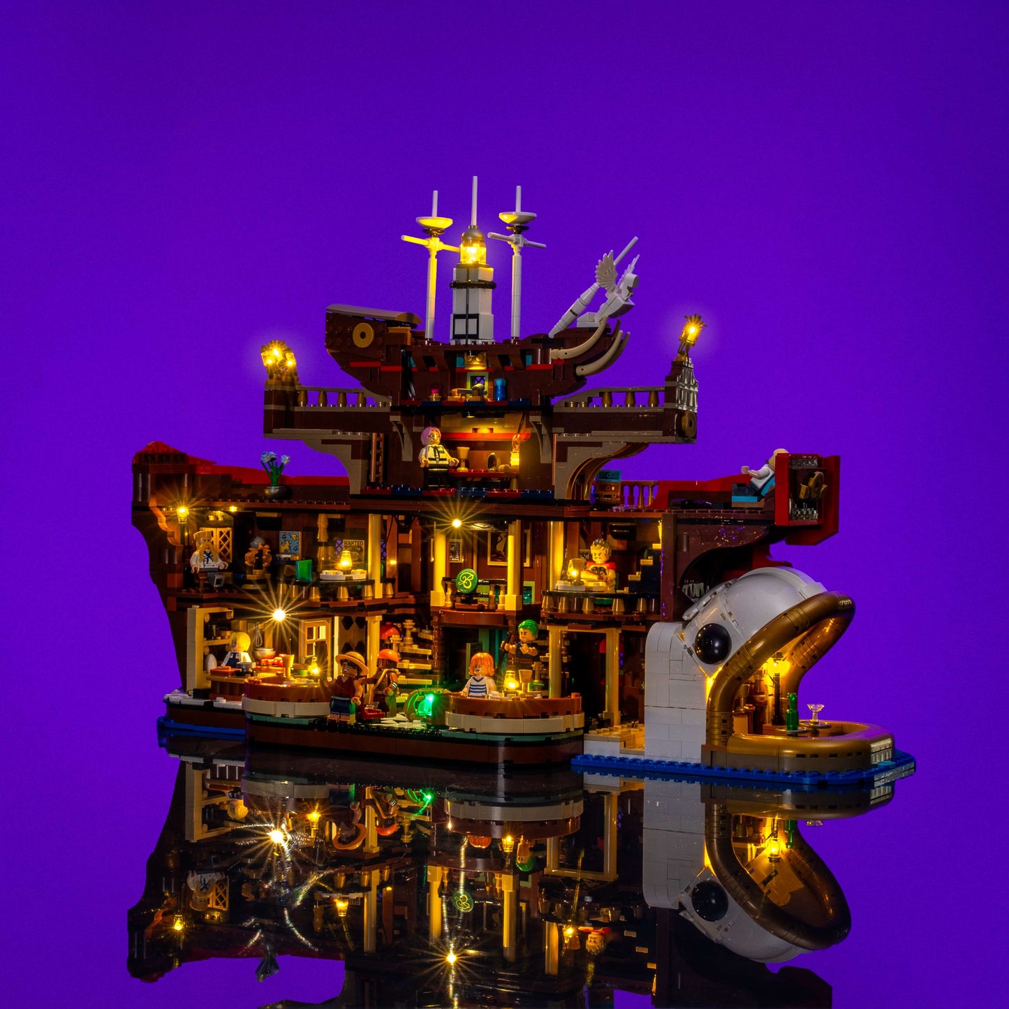 Light Kit for LEGO® ONE PIECE The Baratie Floating Restaurant #75640