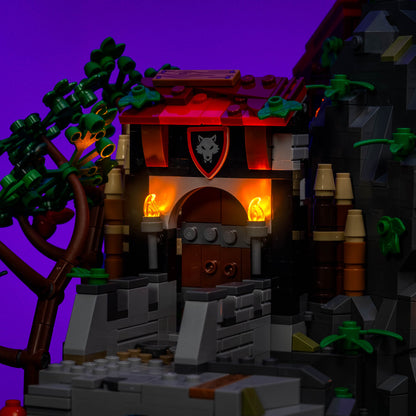 Light Kit for LEGO® Outlaw Forest Den #910057