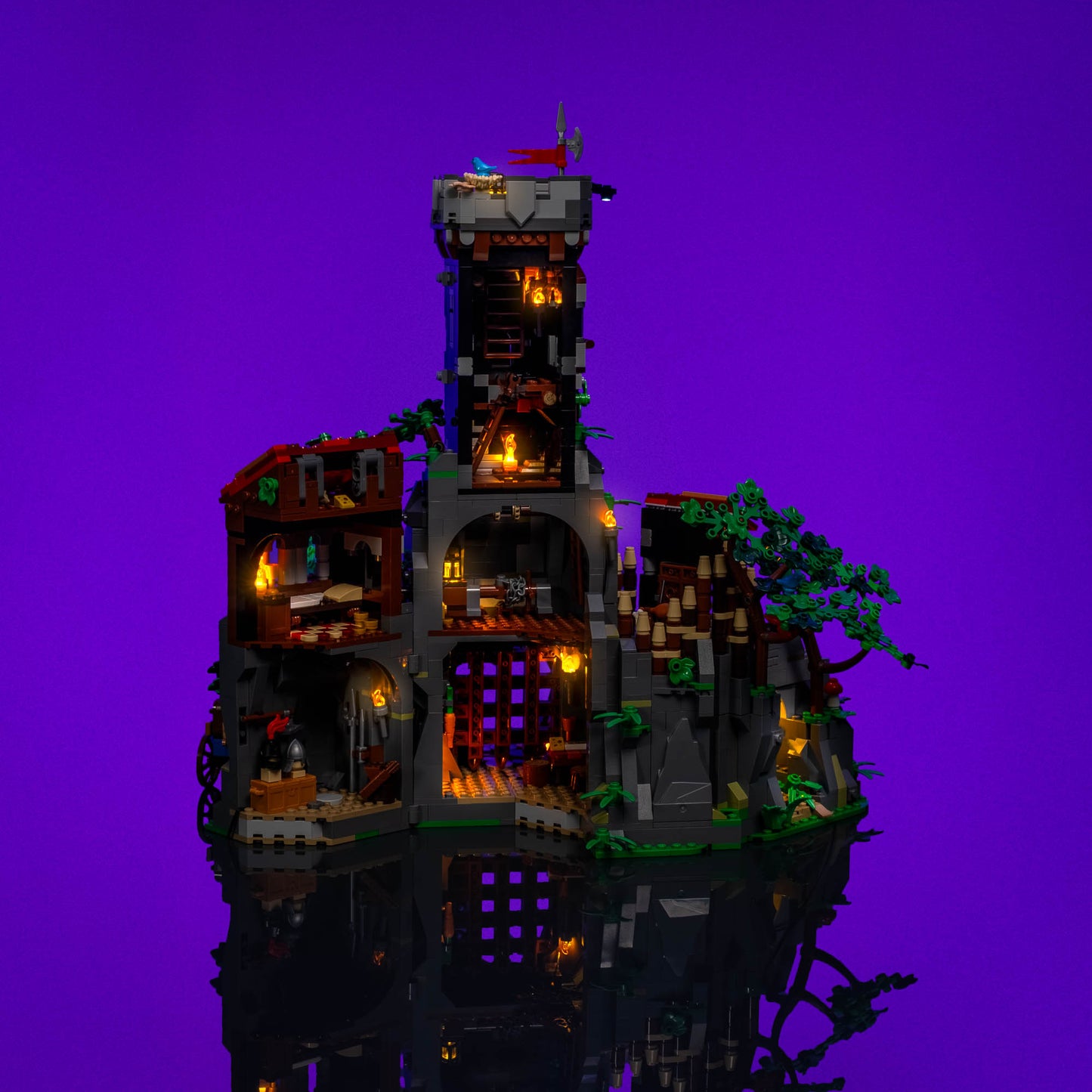 Light Kit for LEGO® Outlaw Forest Den #910057
