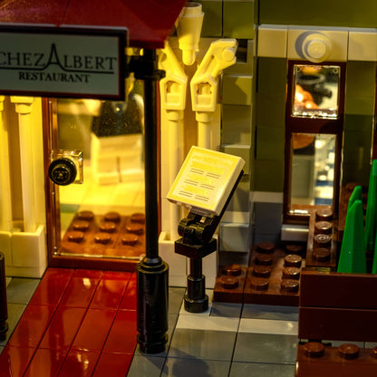 Light Kit for LEGO® Parisian Restaurant #10243