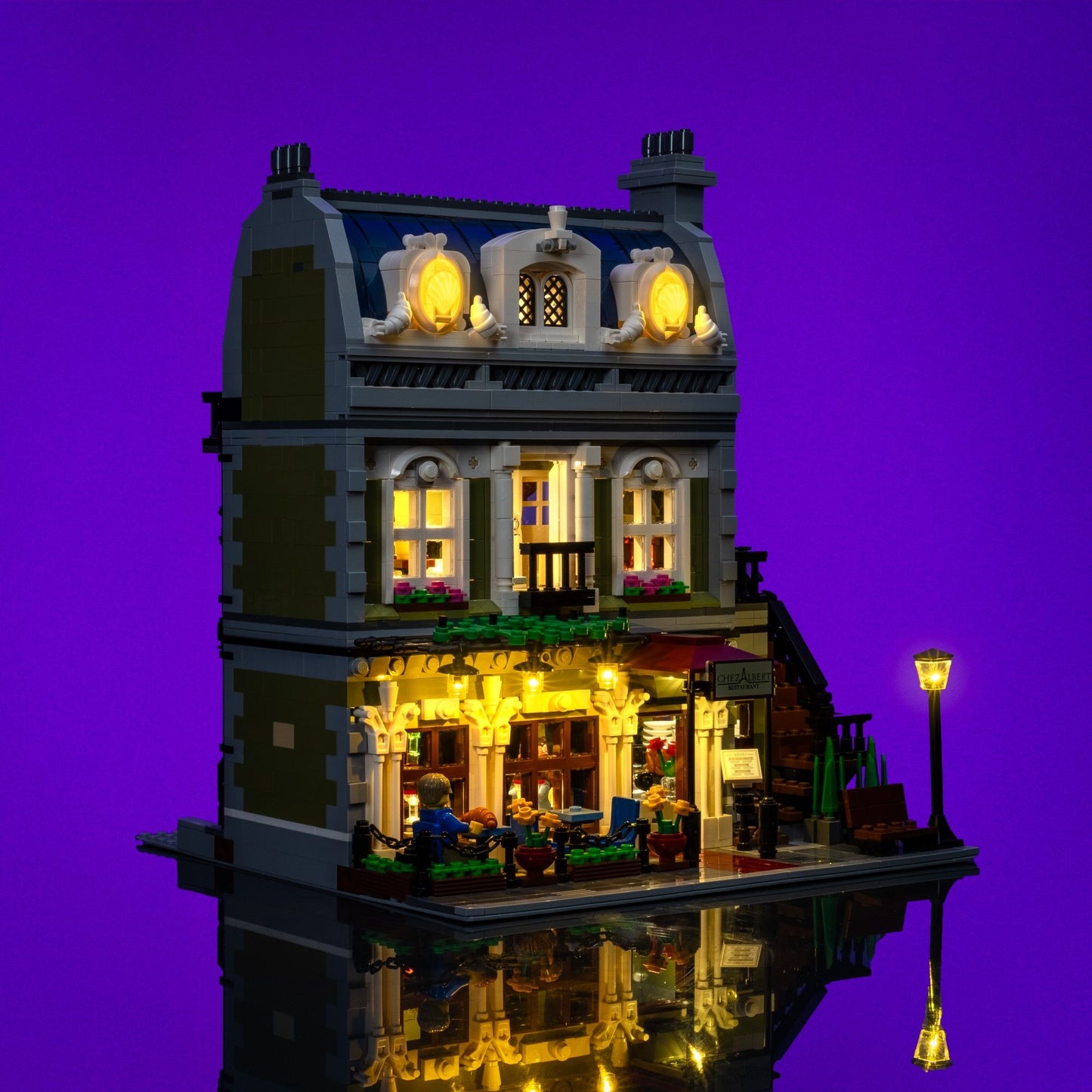 Light Kit for LEGO® Parisian Restaurant #10243