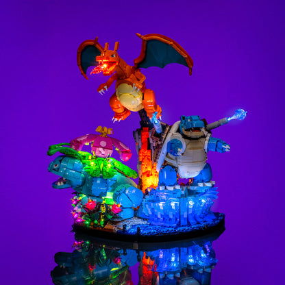 Light Kit for LEGO® Pokémon™ Venusaur, Charizard and Blastoise #72153