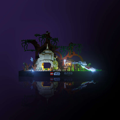 Light Kit for LEGO® Star Wars Dagobah Jedi Training Diorama #75330