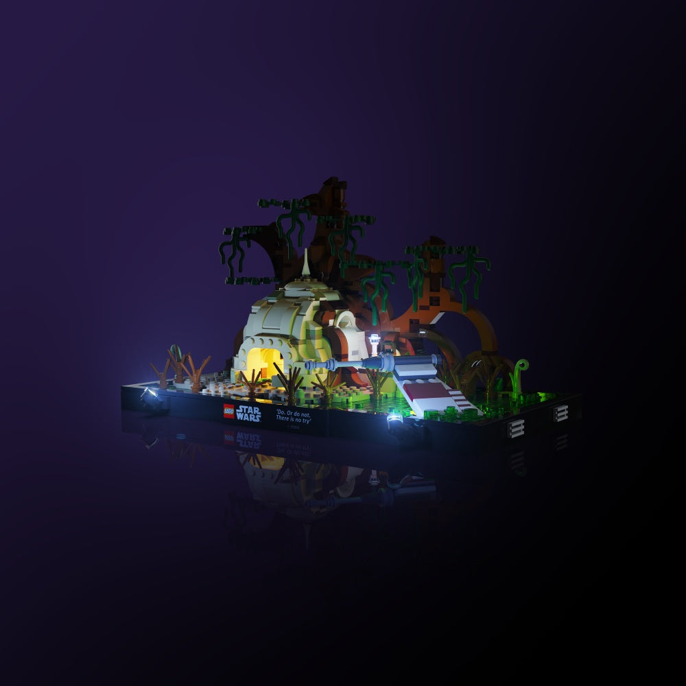 Light Kit for LEGO® Star Wars Dagobah Jedi Training Diorama #75330