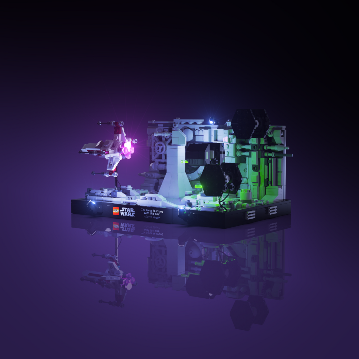 Light Kit for LEGO® Star Wars Death Star Trench Run Diorama #75329