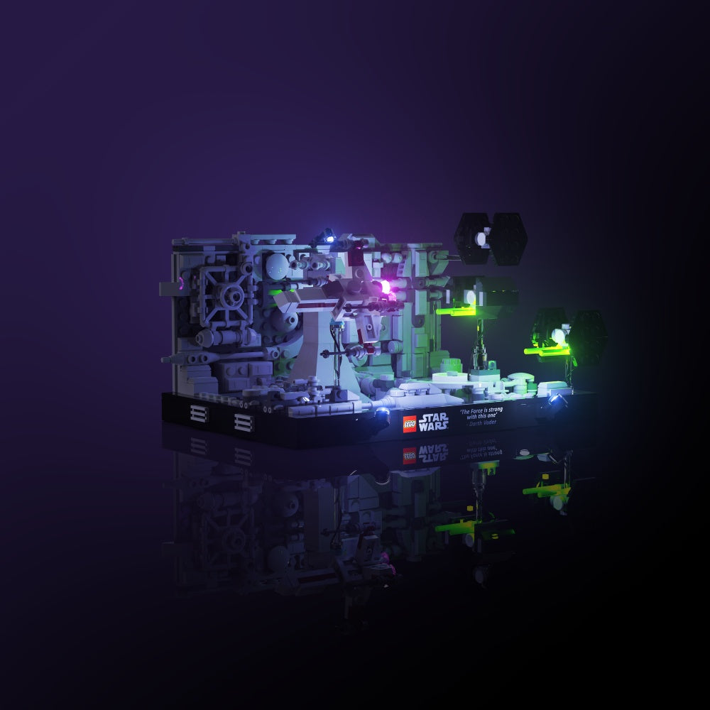 Light Kit for LEGO® Star Wars Death Star Trench Run Diorama #75329